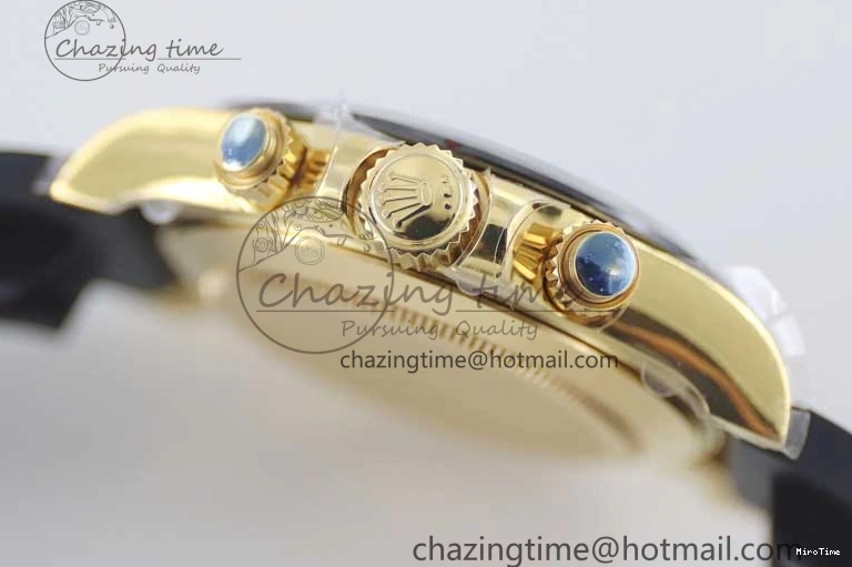 MiroTime 0423 Daytona 116518 TWF 1:1 Best Edition 904L Steel YG Dial on Oysterflex Strap A Youthful 2424